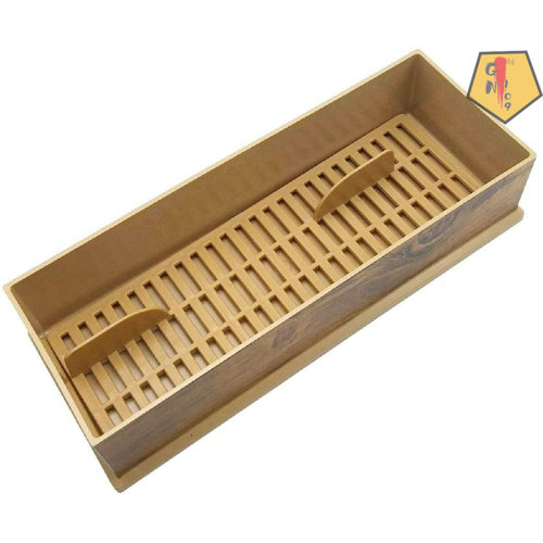 Rebrilliant Plastic Utensil Holder With Divider And Lid Tableware